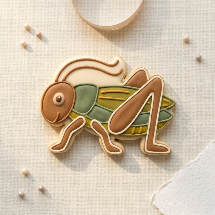 Cricket Insect Cookie Cutter, 3D Printed STEM Theme Cutter