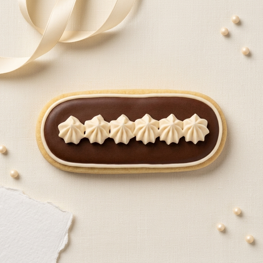 Eclair Cookie Cutter, 3D Printed Food Theme Cutter