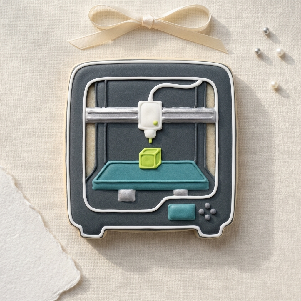 3D Printer Cookie Cutter, 3D Printed STEM Theme Cutter