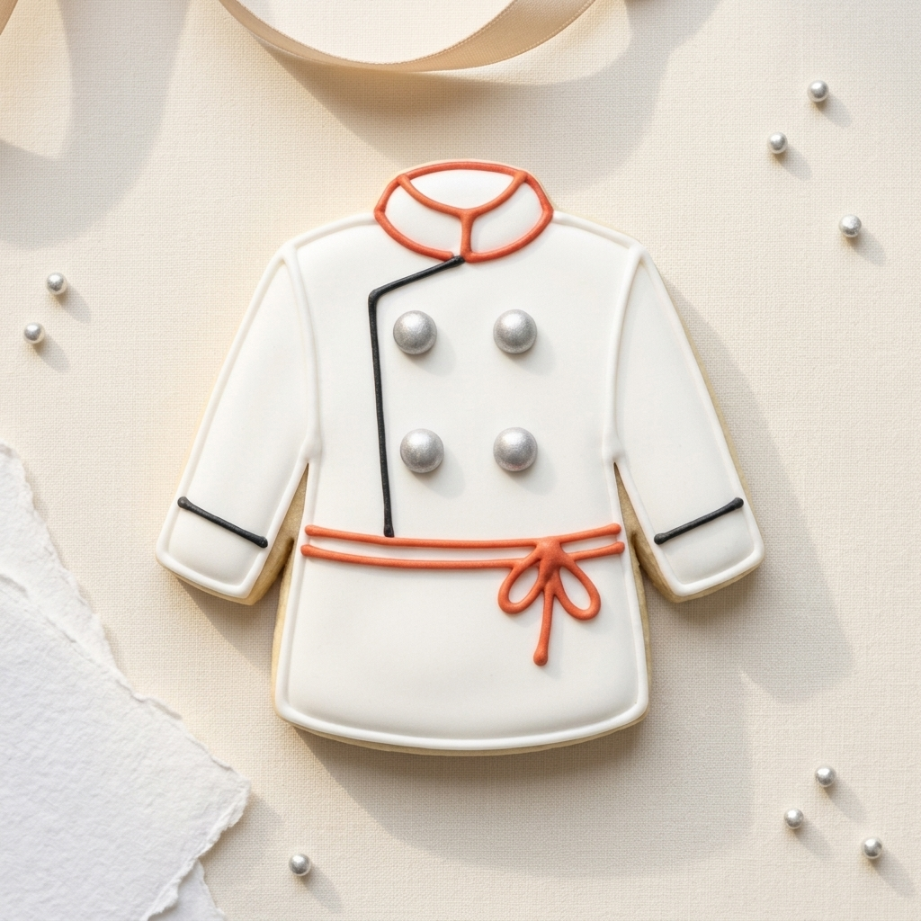 Chef Coat Cookie Cutter, 3D Printed Birthday Party Cutter