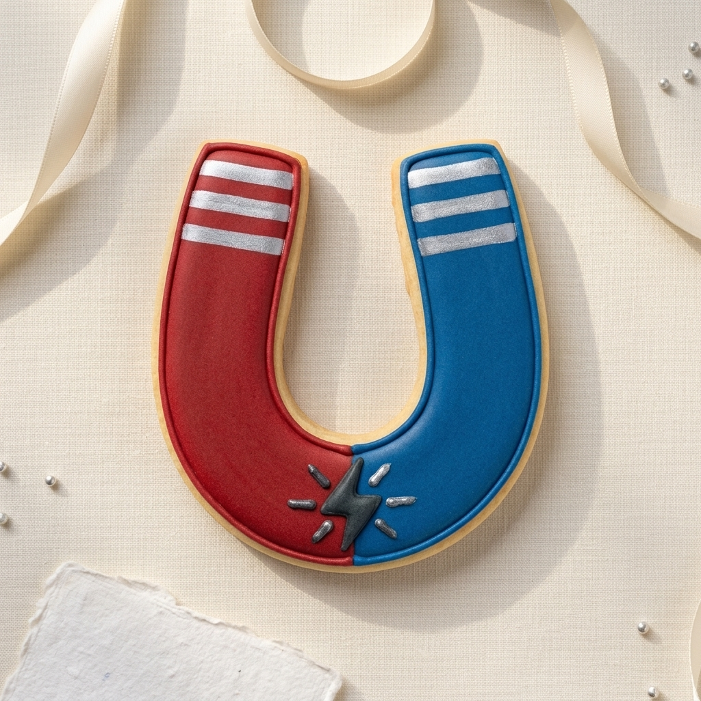 Science Magnet Cookie Cutter, 3D Printed STEM Theme Cutter