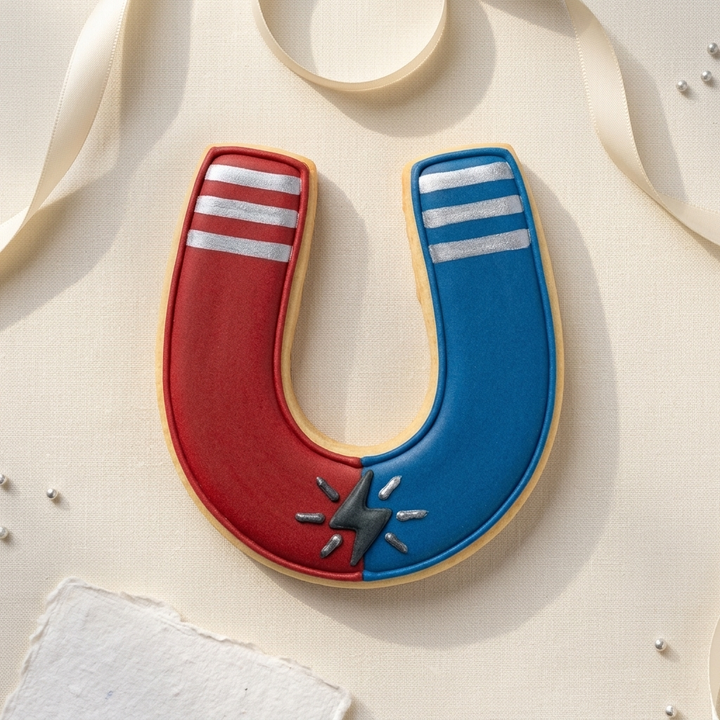Science Magnet Cookie Cutter, 3D Printed STEM Theme Cutter