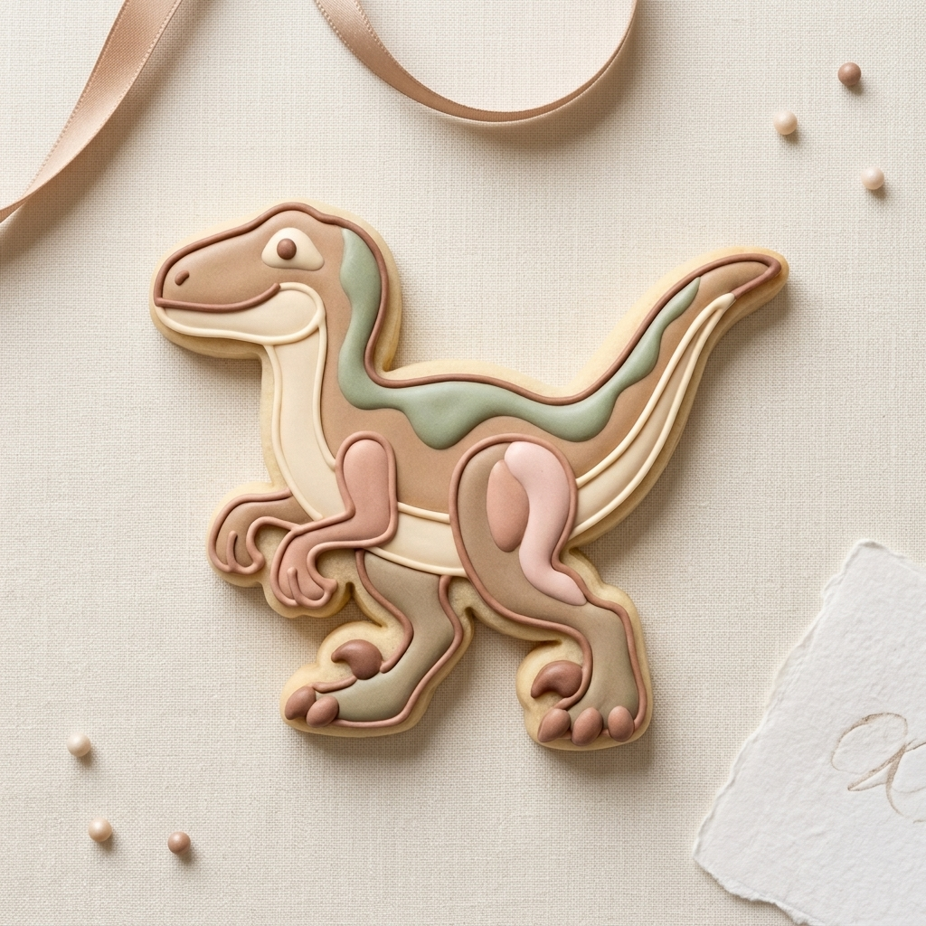 Dinosaur Stampede Birthday Sextet Cookie Cutter Set 3D Printed Bundle