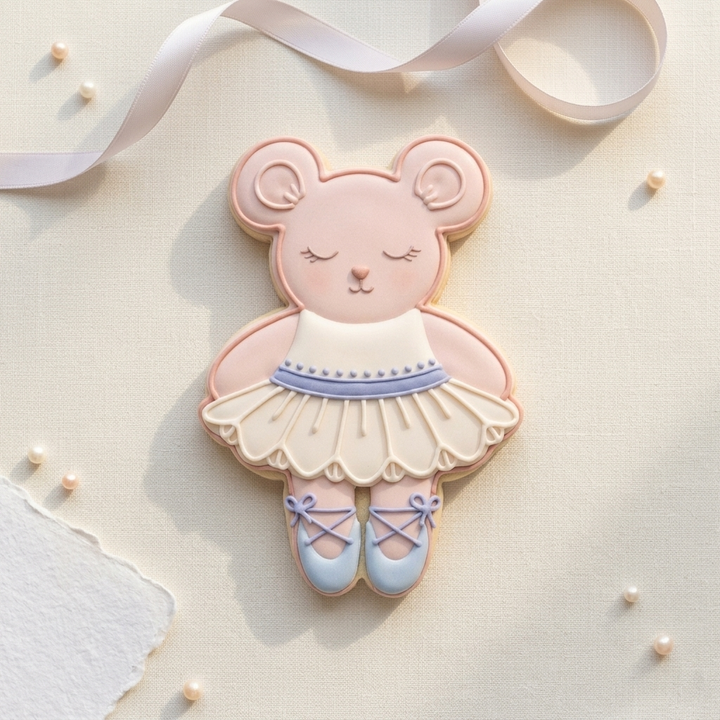 Ballerina Animal Squad Sextet Cookie Cutter Set 3D Printed Bundle