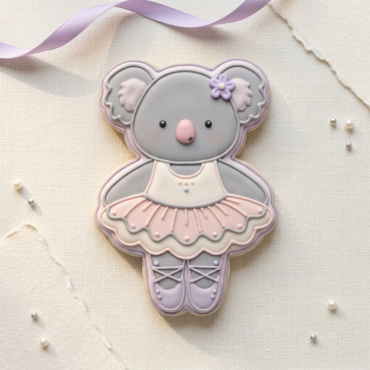 Ballerina Safari Animal Decuple Cookie Cutter Set 3D Printed Bundle