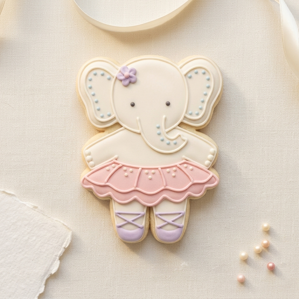 Ballerina Safari Animal Decuple Cookie Cutter Set 3D Printed Bundle