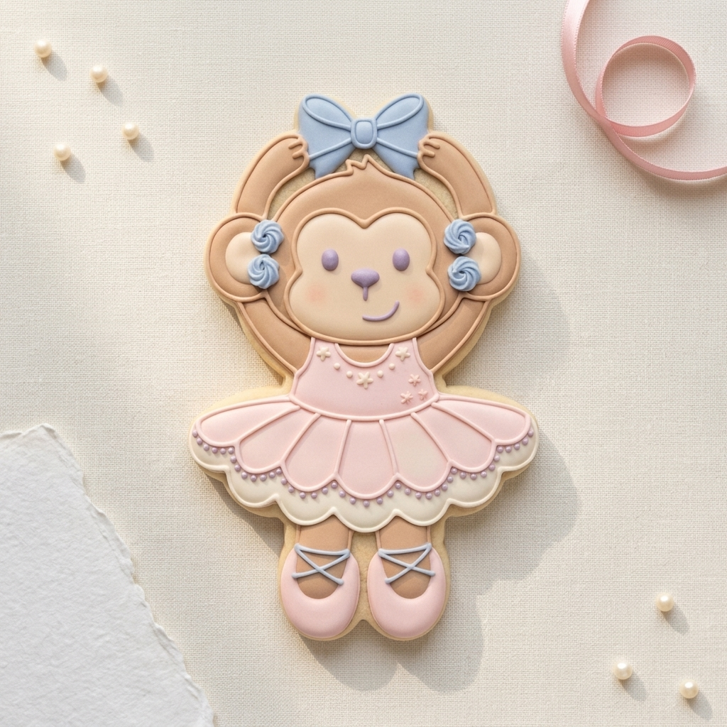 Ballerina Safari Animal Decuple Cookie Cutter Set 3D Printed Bundle