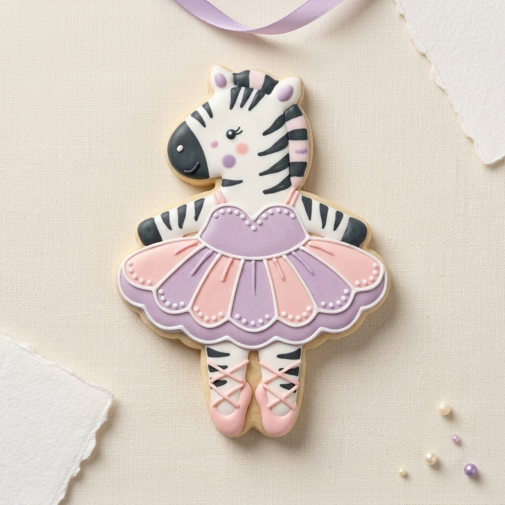 Ballerina Safari Animal Decuple Cookie Cutter Set 3D Printed Bundle
