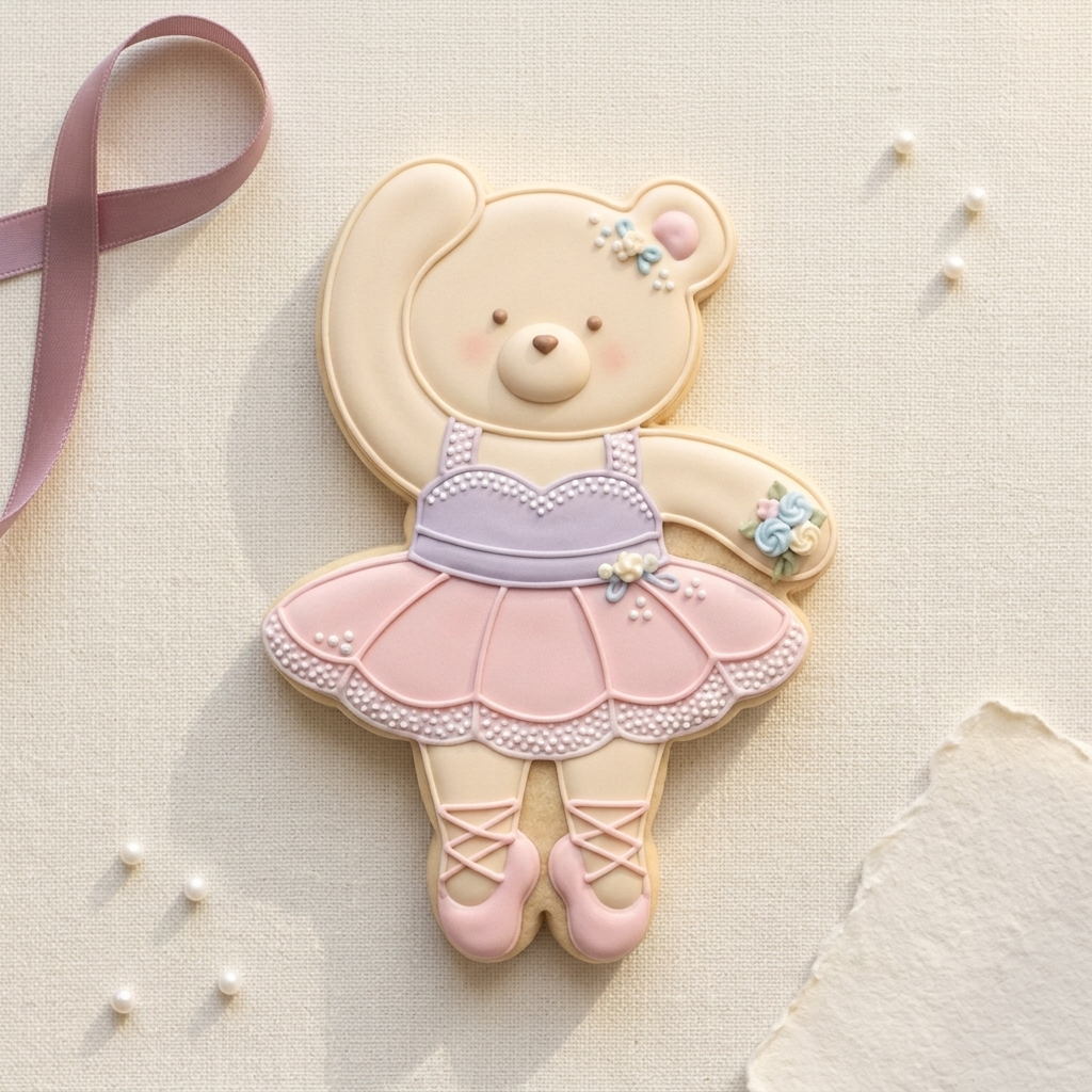 Ballet Dance Cookie Cutter Set   Recital Party Bundle   3D Printed Cutters