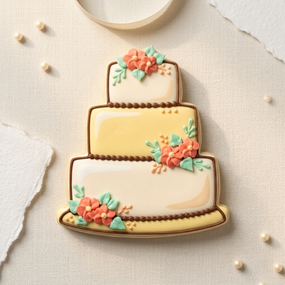 Cake Celebration Trio Cookie Cutter Set 3D Printed Bundle