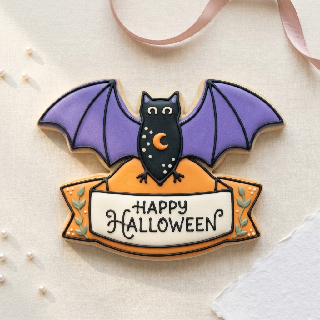 Halloween Cookie Cutter Set Pumpkin Ghost Bat Halloween Trio Bundle 3D Printed Cutters