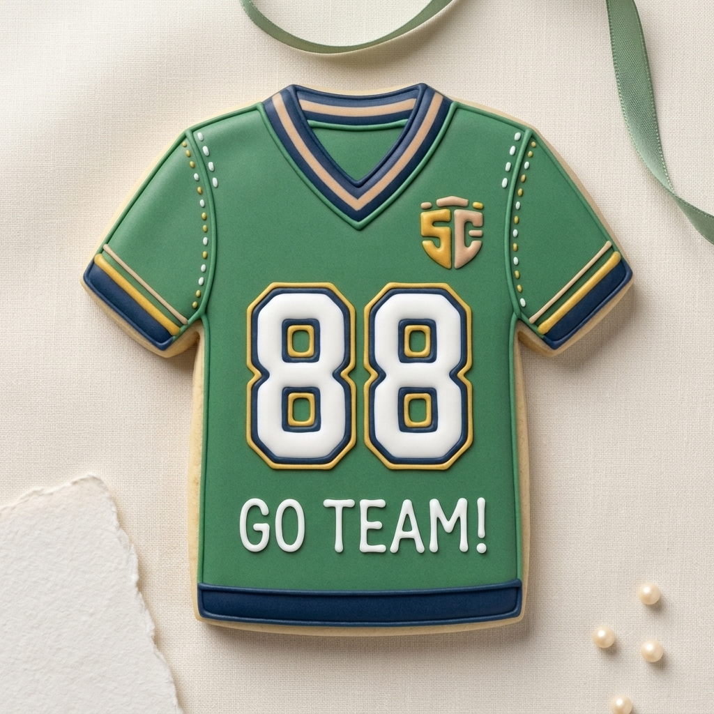 Football Game Day Quartet Cookie Cutter Set 3D Printed Bundle