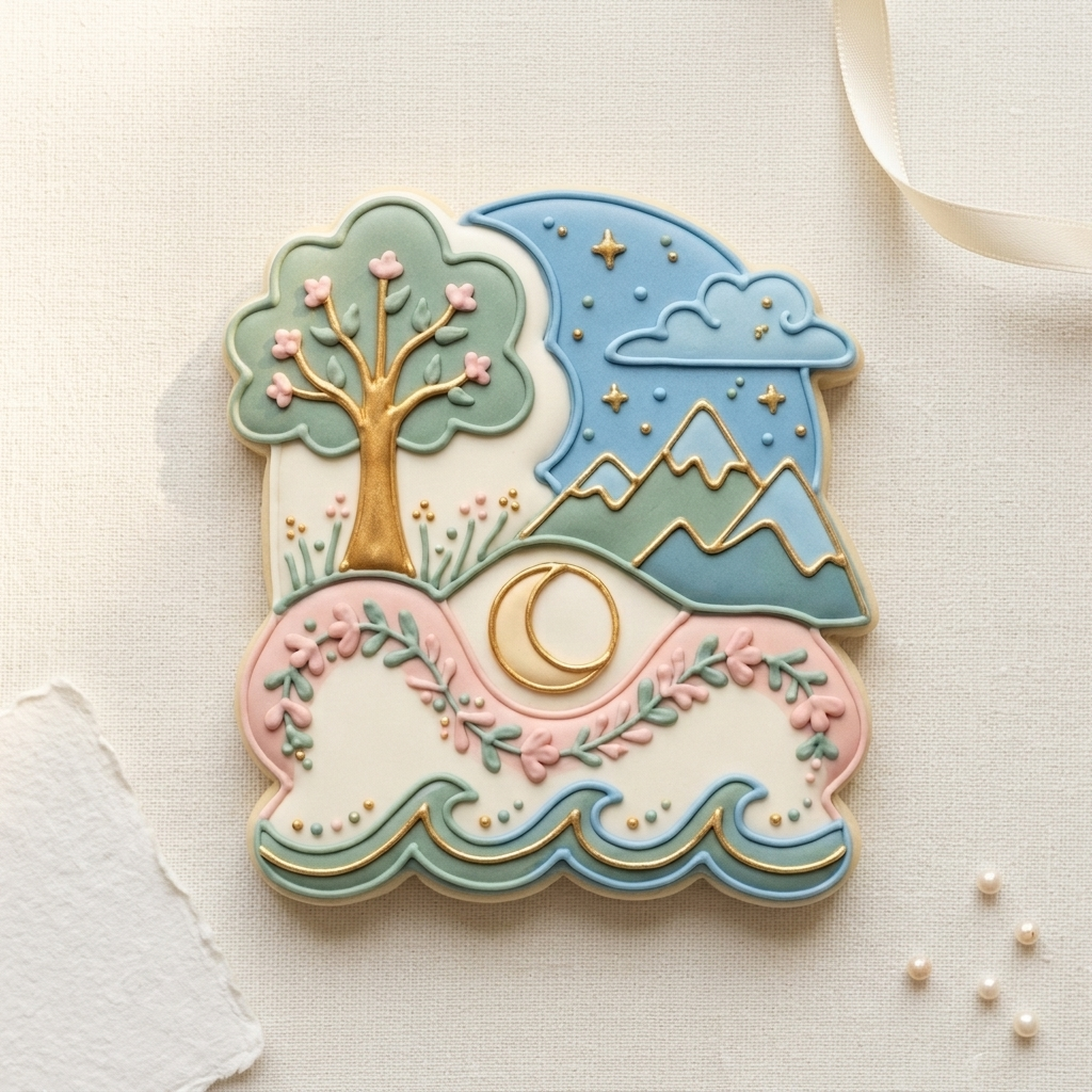 Mini Elements Set Cookie Cutter, 3D Printed Party Design