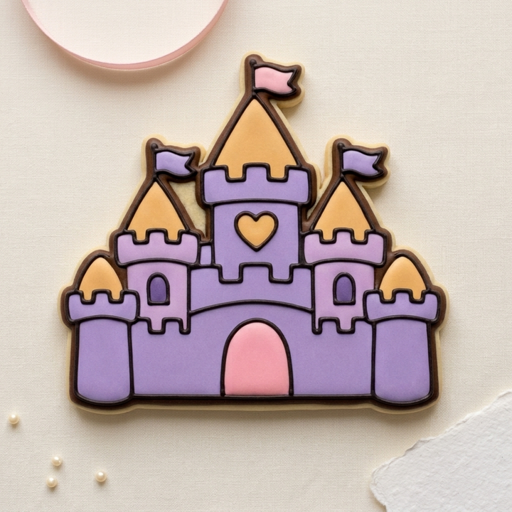 Castle Cookie Cutter– 3D Printed for Cookies &amp; Fondant