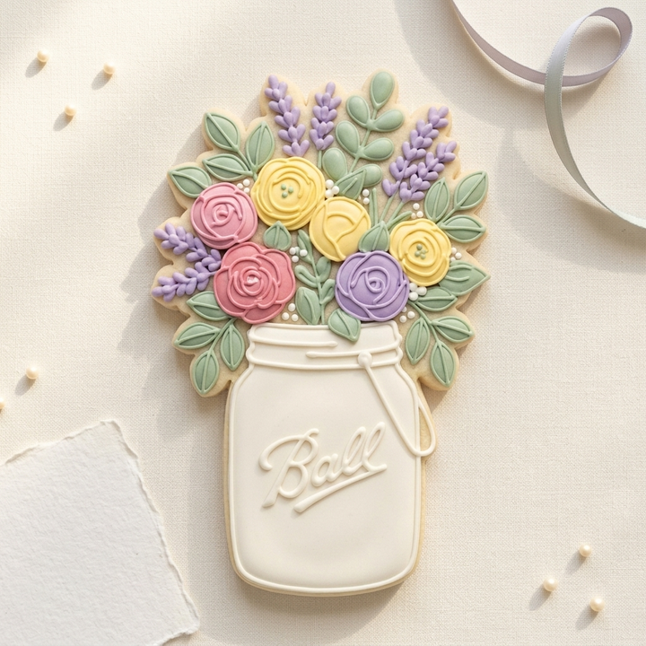 Moms Flower Garden Quartet Cookie Cutter Set 3D Printed Bundle