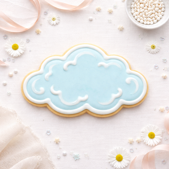 Spring Weather Cookie Cutter Set - Rainbow Sun Rain Bundle - 3D Printed Cookie Cutters