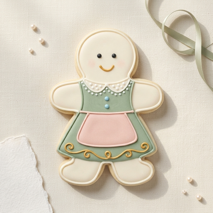 Gingerbread Village Christmas Sextet Cookie Cutter Set 3D Printed Bundle