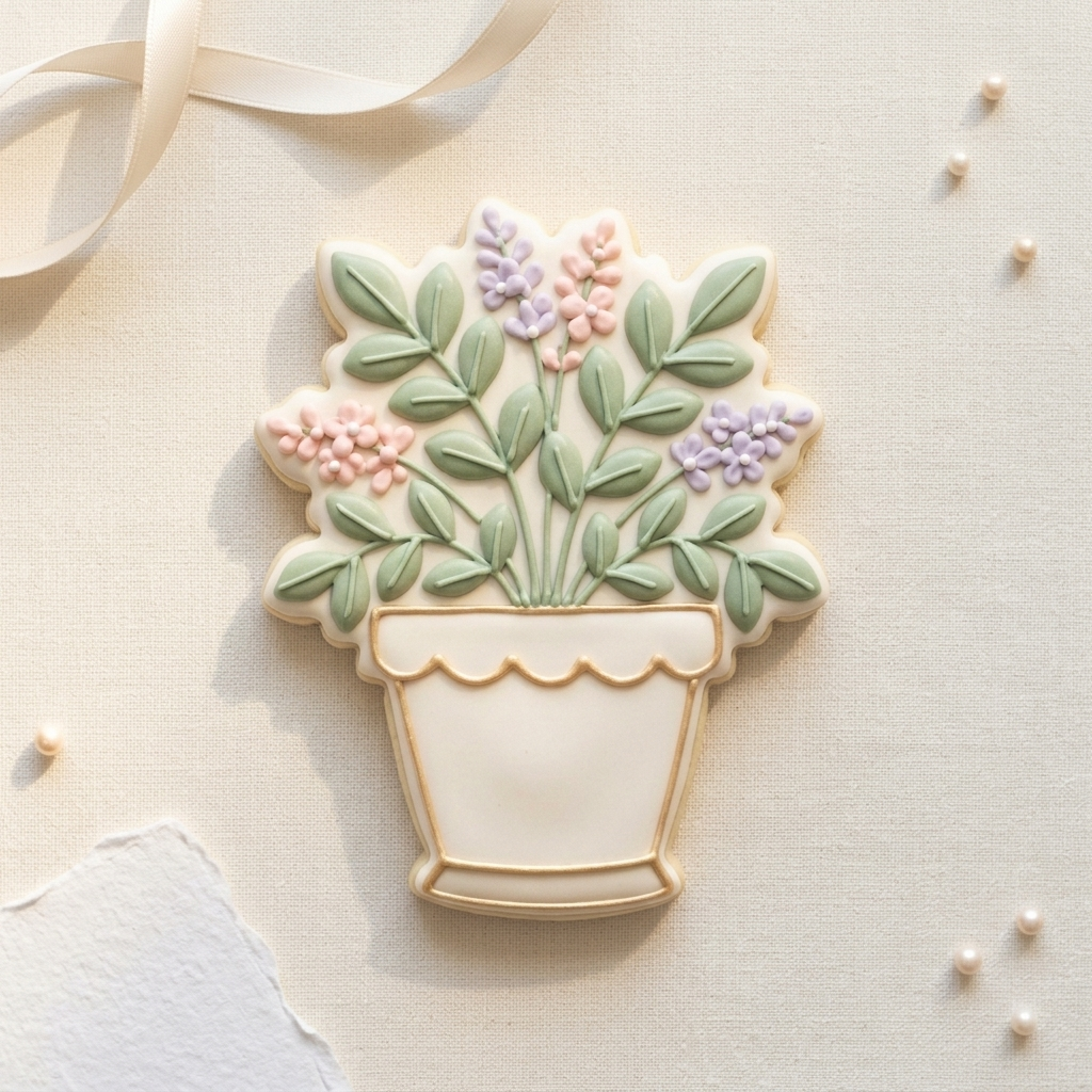 Houseplant Lover Quartet Cookie Cutter Set 3D Printed Bundle