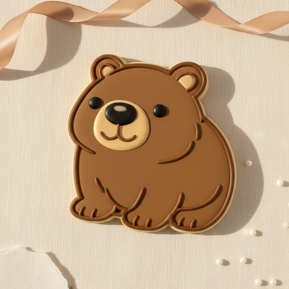Cute Animal Cookie Cutter Set - Trendy Critter Bundle - 3D Printed Cookie Cutters