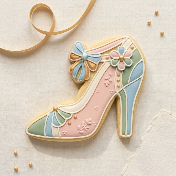 Coquette Stilettos Cookie Cutter, 3D Printed Party Design