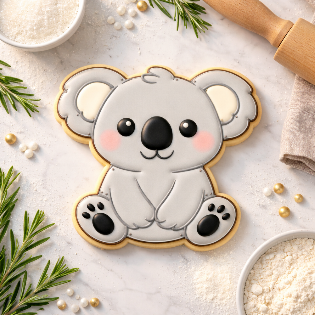 Cute Animal Cookie Cutter Set - Trendy Critter Bundle - 3D Printed Cookie Cutters
