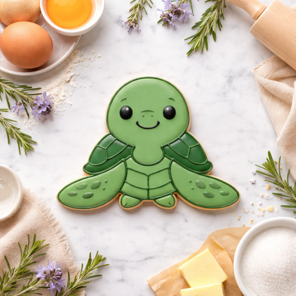 Ocean Animal Cookie Cutter Set - Sea Life Bundle - 3D Printed Under the Sea Cutters