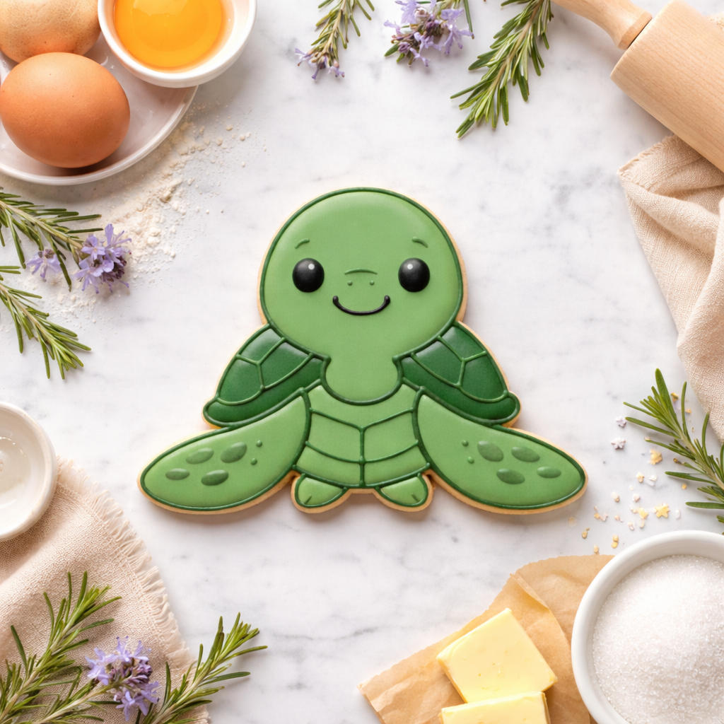 Ocean Animal Cookie Cutter Set - Sea Life Bundle - 3D Printed Under the Sea Cutters