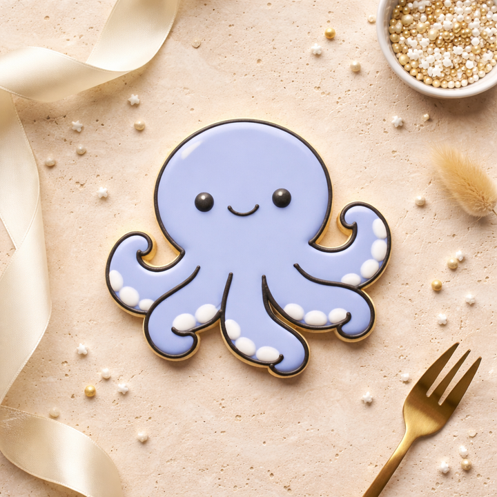 Under the Sea Cookie Cutter Set - Mermaid Ocean Birthday Bundle - 3D Printed Sea Life Cutters