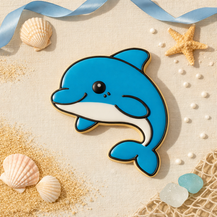 Ocean Animal Cookie Cutter Set - Sea Life Bundle - 3D Printed Under the Sea Cutters