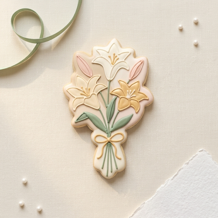 Floral Wildflower Bouquet Mothers Day Set Cookie Cutter Set 3D Printed Bundle