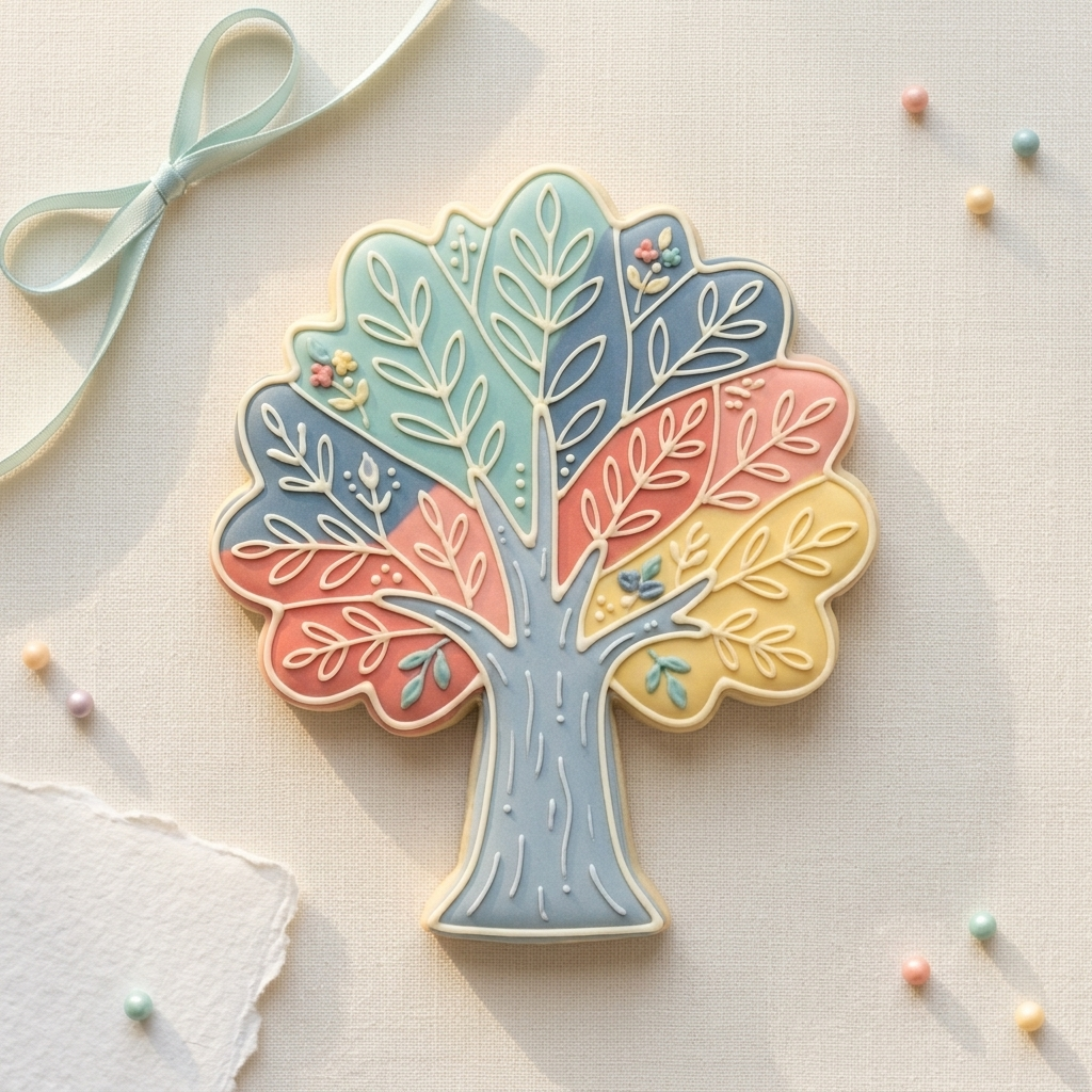 Realistic Tree Cookie Cutter, 3D Printed Party Theme