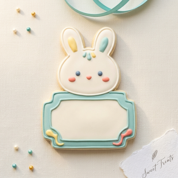 Easter Bunny Hop Trio Cookie Cutter Set 3D Printed Bundle