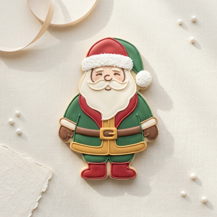 Santa Squad Christmas Trio Cookie Cutter Set 3D Printed Bundle