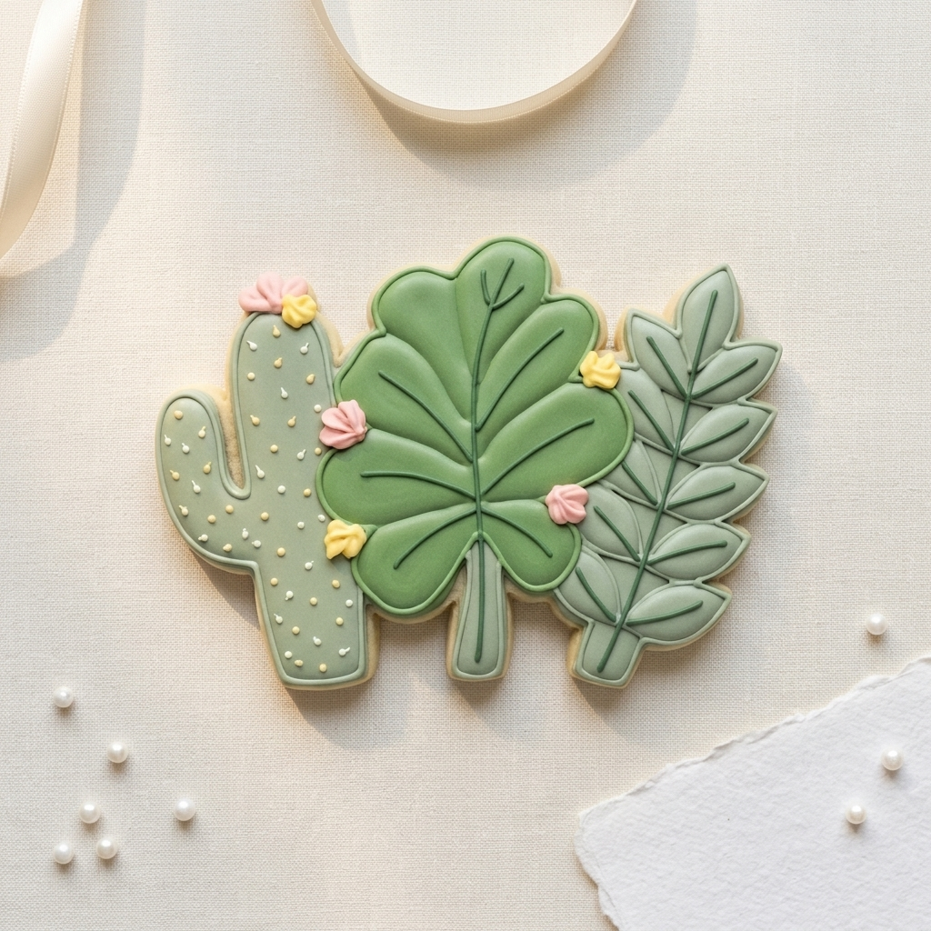Cactus Plant Mom Trio Cookie Cutter Set 3D Printed Bundle