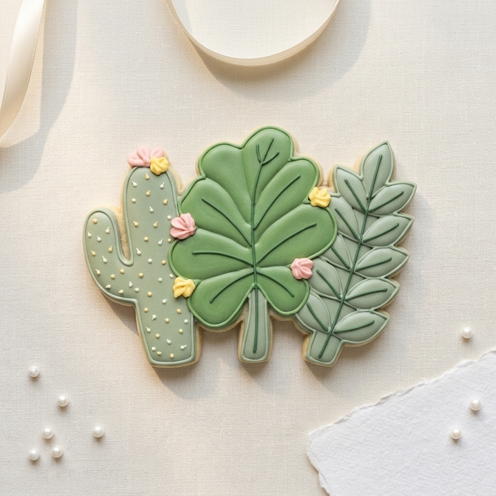 Cactus Plant Mom Trio Cookie Cutter Set 3D Printed Bundle