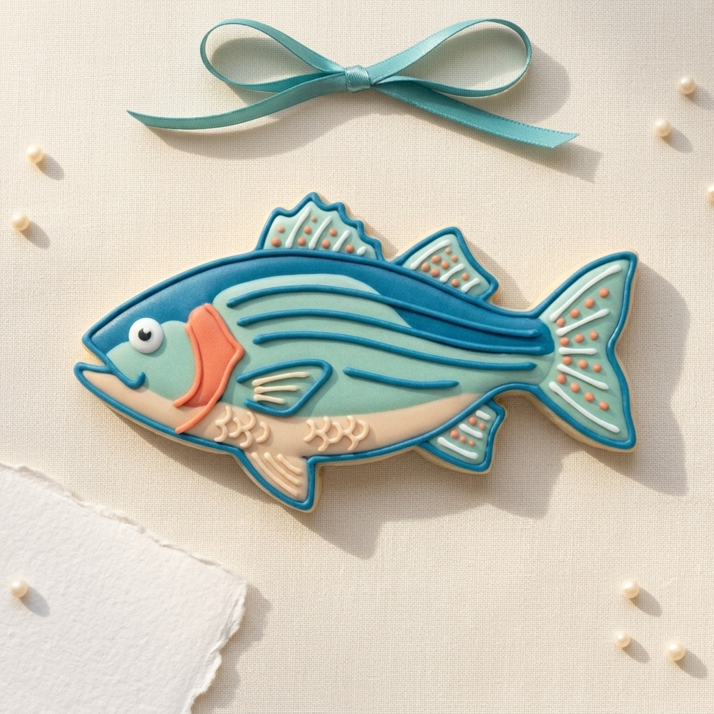 Trophy Fish Catch Quartet Cookie Cutter Set 3D Printed Bundle