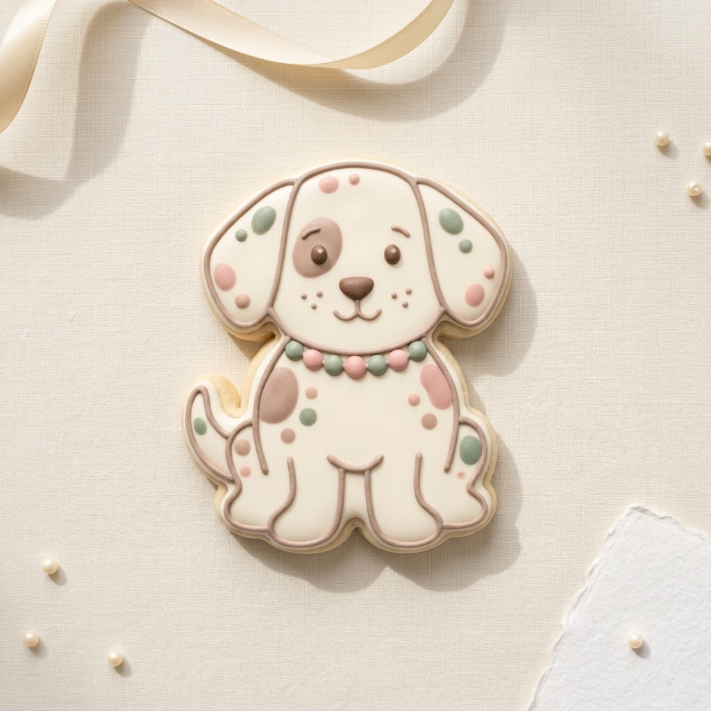 NOLA Bead Dog Cookie Cutter, 3D Printed Animal Theme