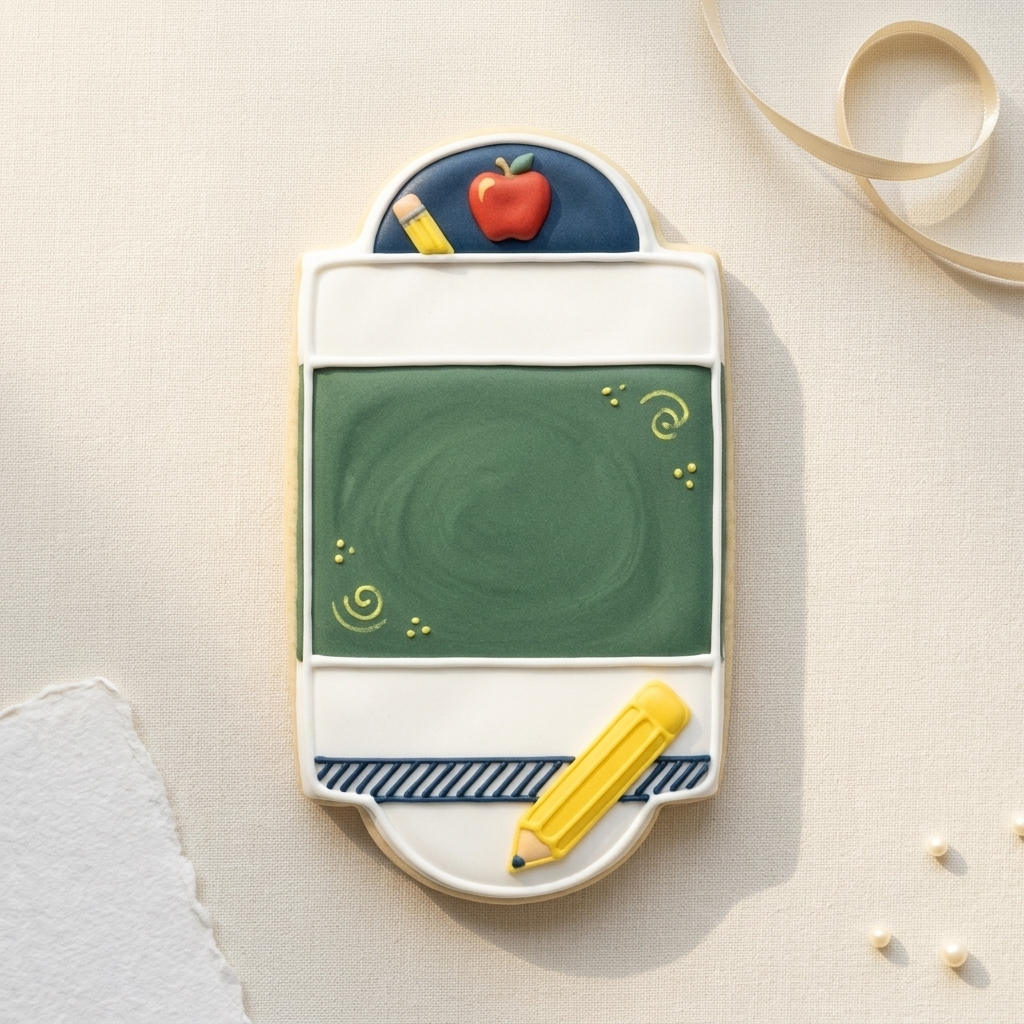 Back to School Classroom Quartet Cookie Cutter Set 3D Printed Bundle