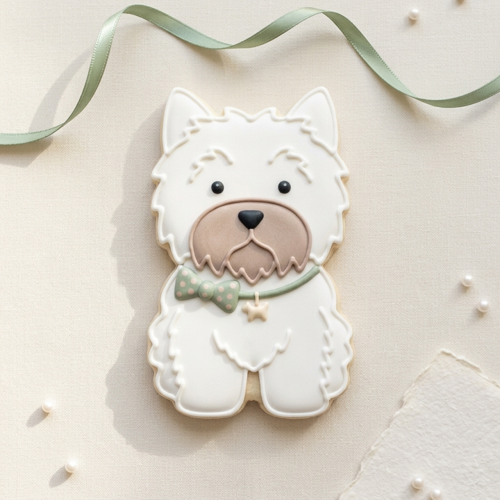 Westie Scottish Terrier Dog Cookie Cutter, 3D Printed Animal Theme