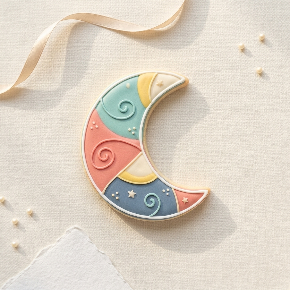 Celestial Cookie Cutter Set Sun and Moon Celestial Duo Bundle 3D Printed Cutters