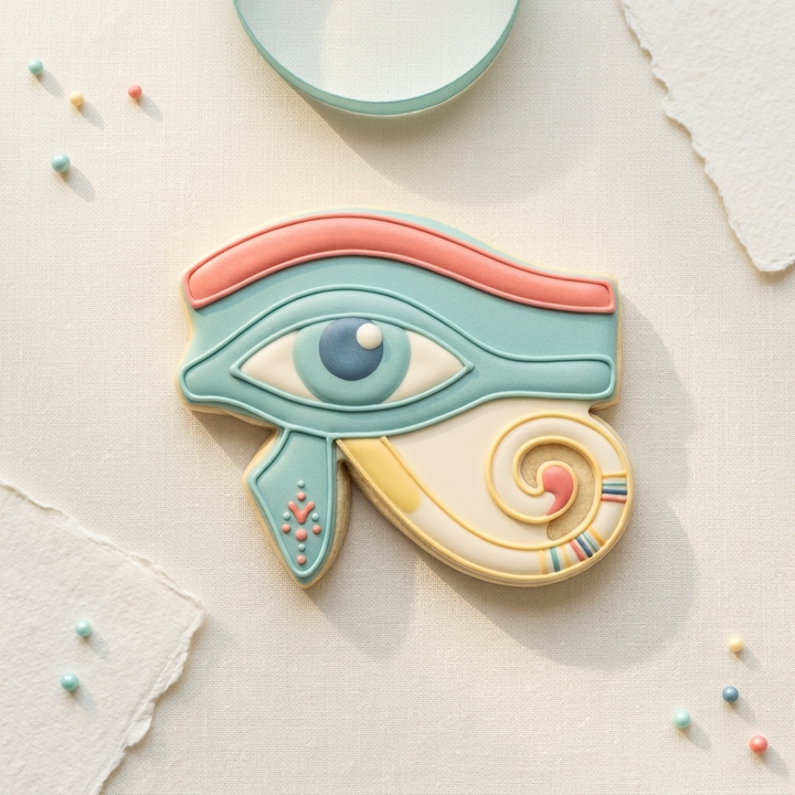 Eye of Horus Cookie Cutter, 3D Printed Party Theme