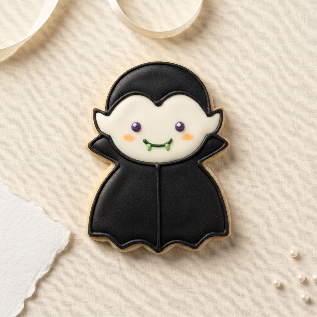 Cute Vampires and Witches Quartet Cookie Cutter Set 3D Printed Bundle