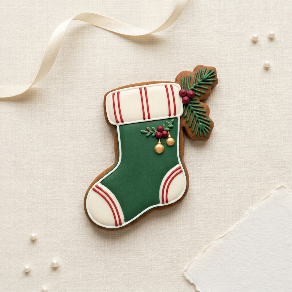 Christmas Cookie Cutter Set Gingerbread Tree Stocking Christmas Trio Bundle 3D Printed Cutters