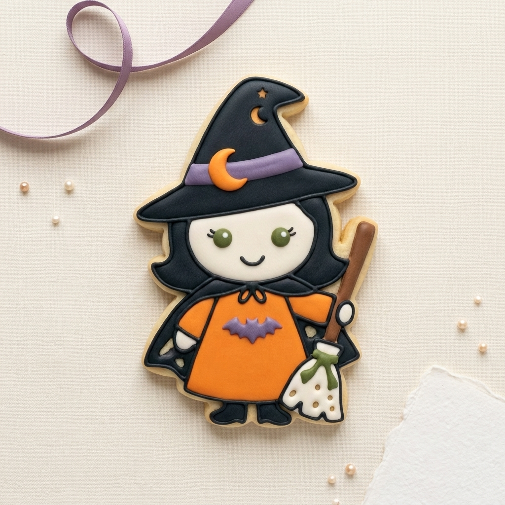 Cute Vampires and Witches Quartet Cookie Cutter Set 3D Printed Bundle