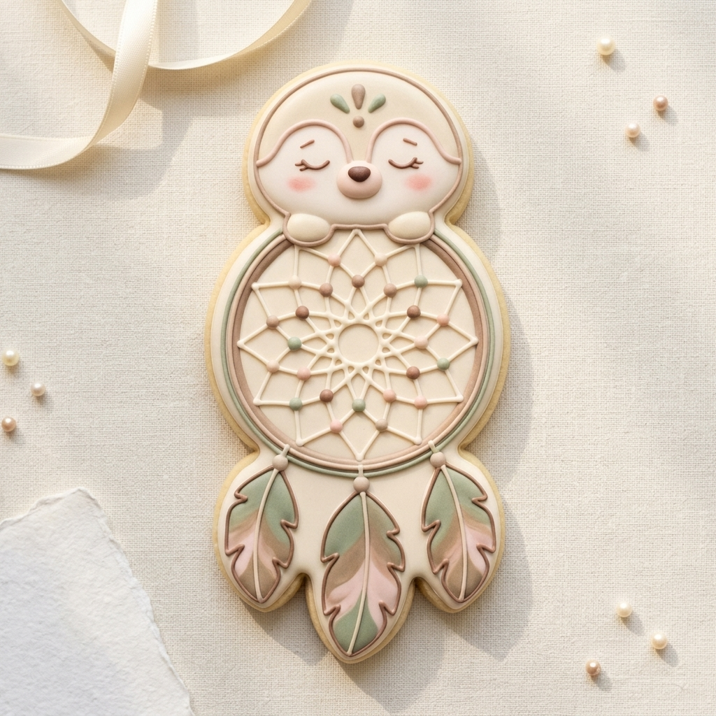 Dream Catcher Cookie Cutter, 3D Printed Animal Theme