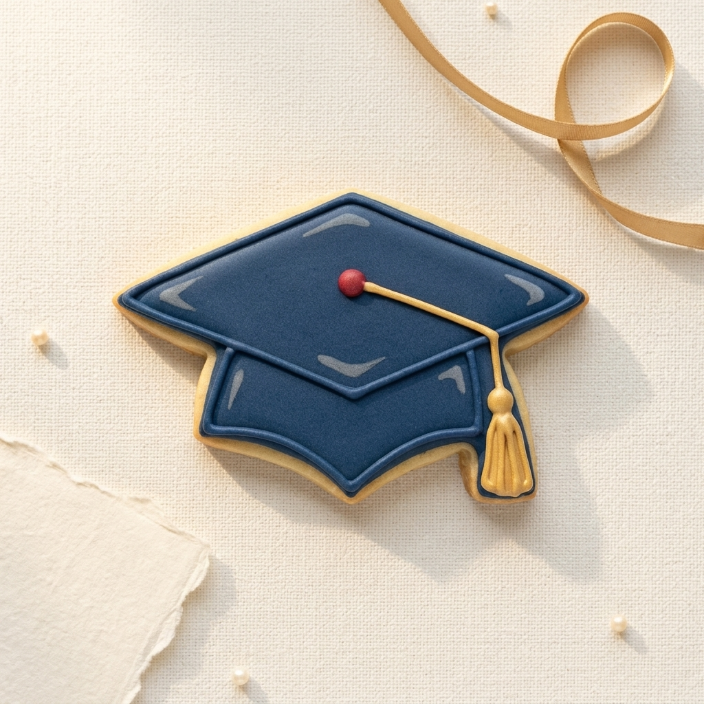 Traditional Graduation Cap Cookie Cutter, 3D Printed Graduation Theme