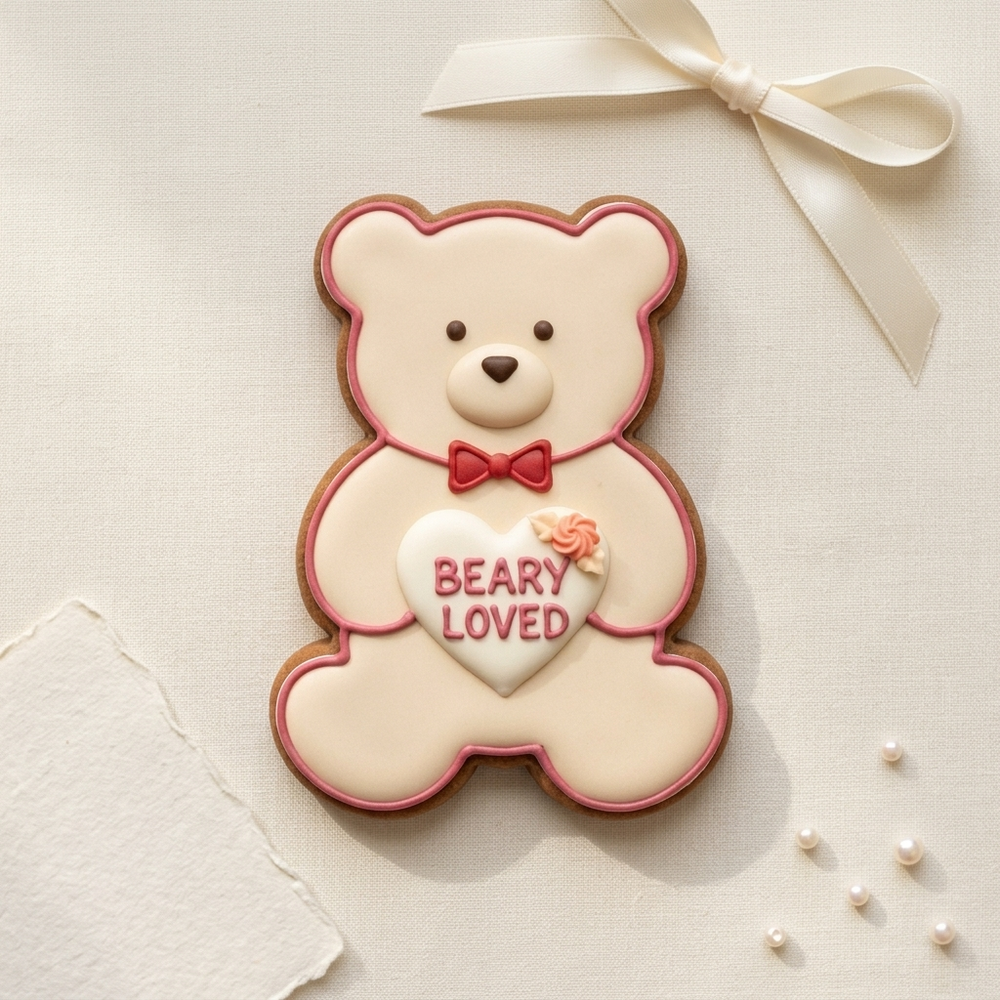 Sweet Animal Valentine Trio Cookie Cutter Set 3D Printed Bundle