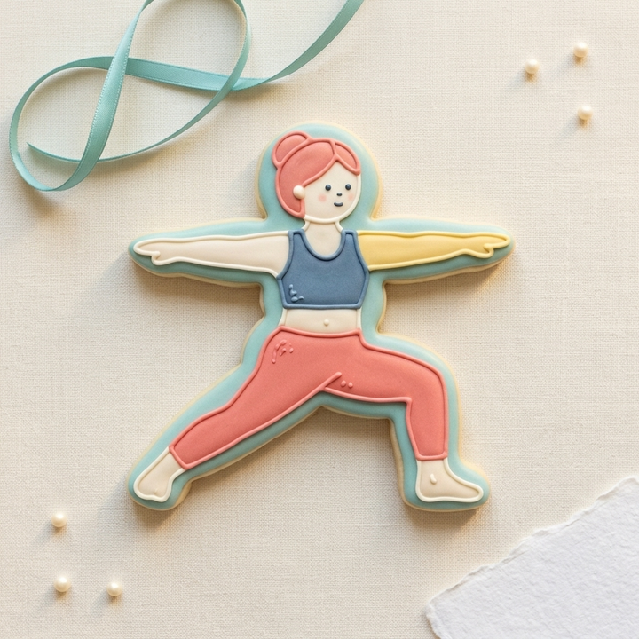 Yoga and Pilates Studio Sextet Cookie Cutter Set 3D Printed Bundle