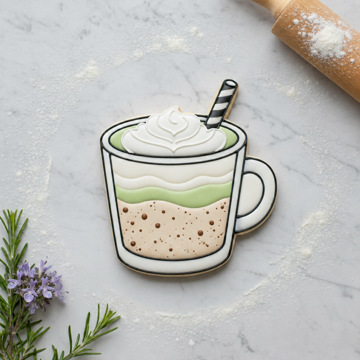 Coffee Shop Barista Sextet Cookie Cutter Set 3D Printed Bundle