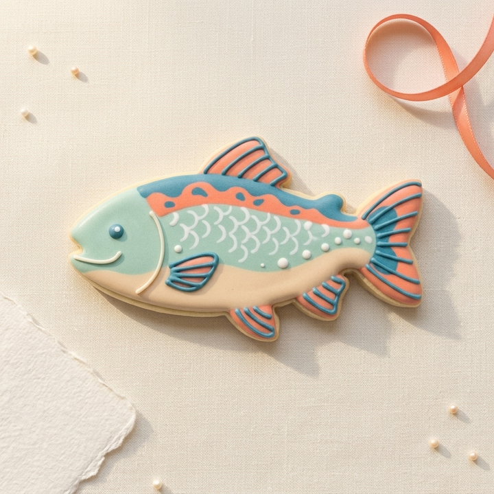 Gone Fishing Dad Sextet Cookie Cutter Set 3D Printed Bundle